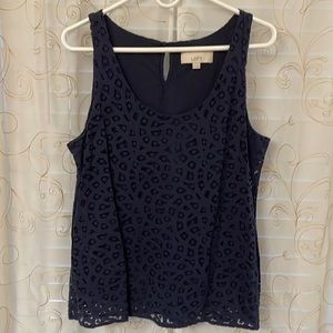 Loft lace tank